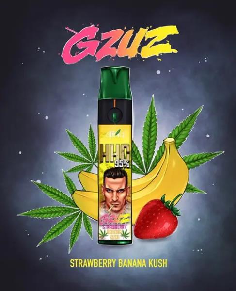GZUZ 300 HHC 95% - Strawberry Banana Kush